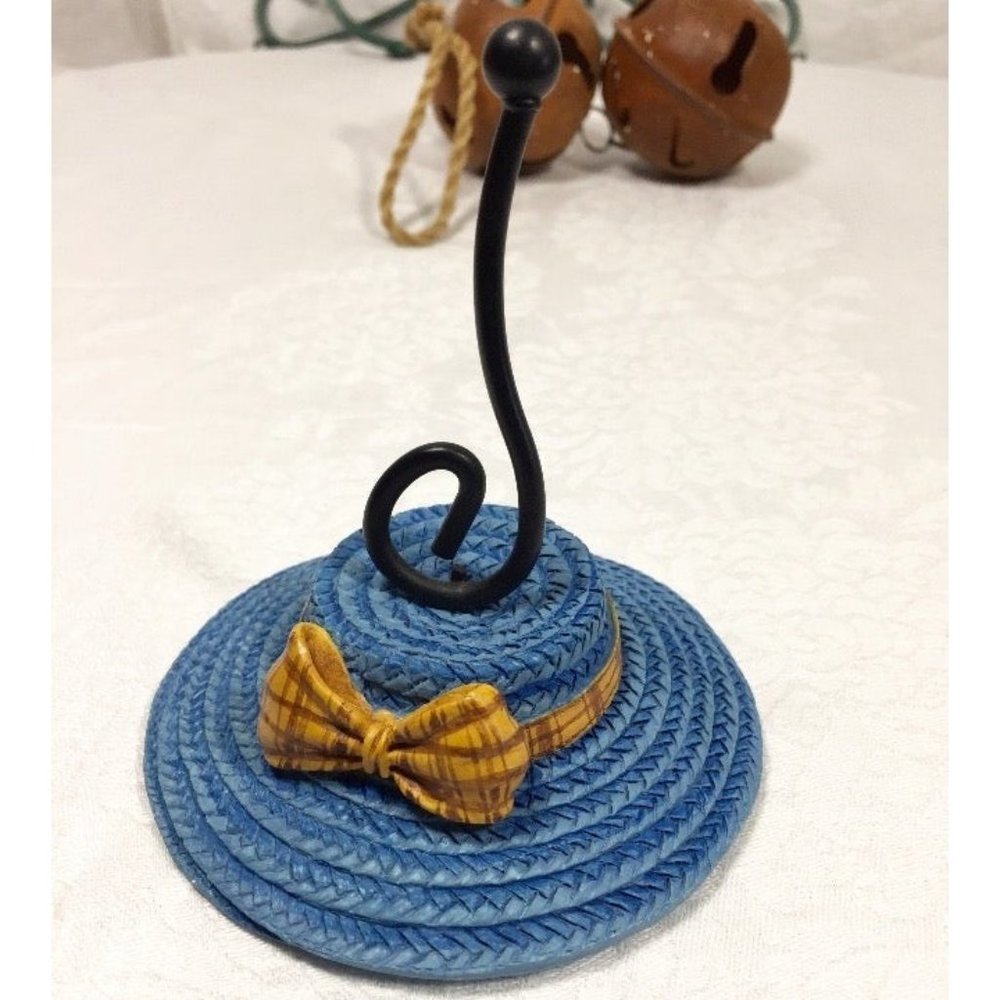 Russ Berrie Hat Resin Ring Holder